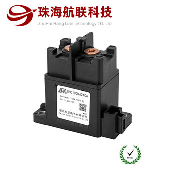 導軌式直流接觸器原裝現貨 陶瓷24v直流接觸器 國產原位替代進口